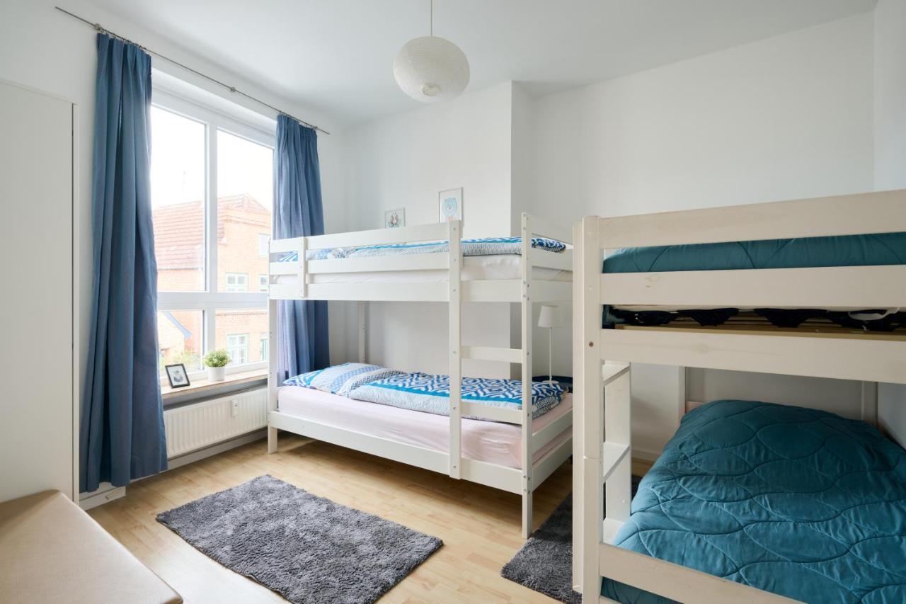 ליבק Ferienwohnung Hafenbucht Moba-Travel מראה חיצוני תמונה