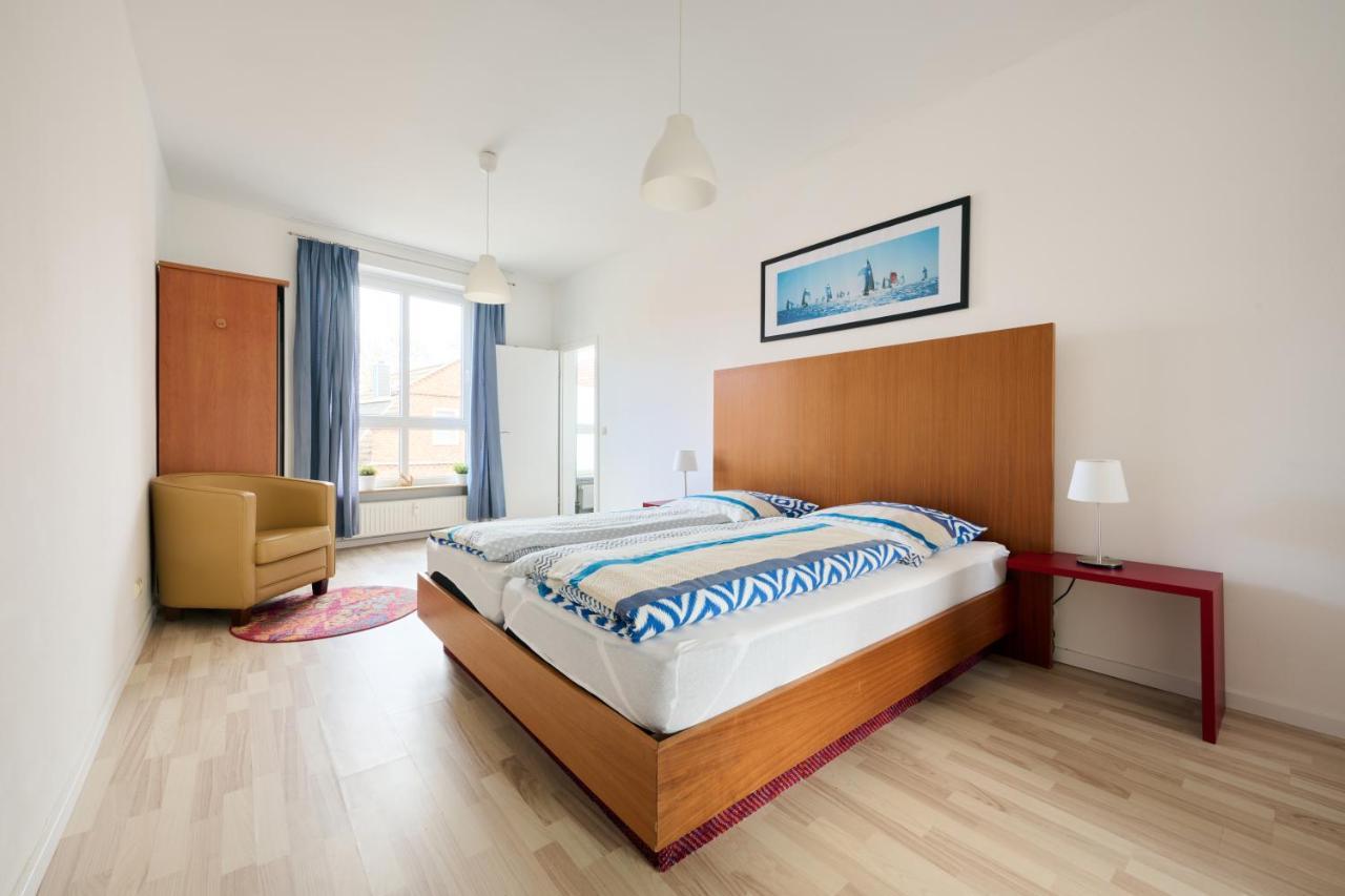 ליבק Ferienwohnung Hafenbucht Moba-Travel מראה חיצוני תמונה